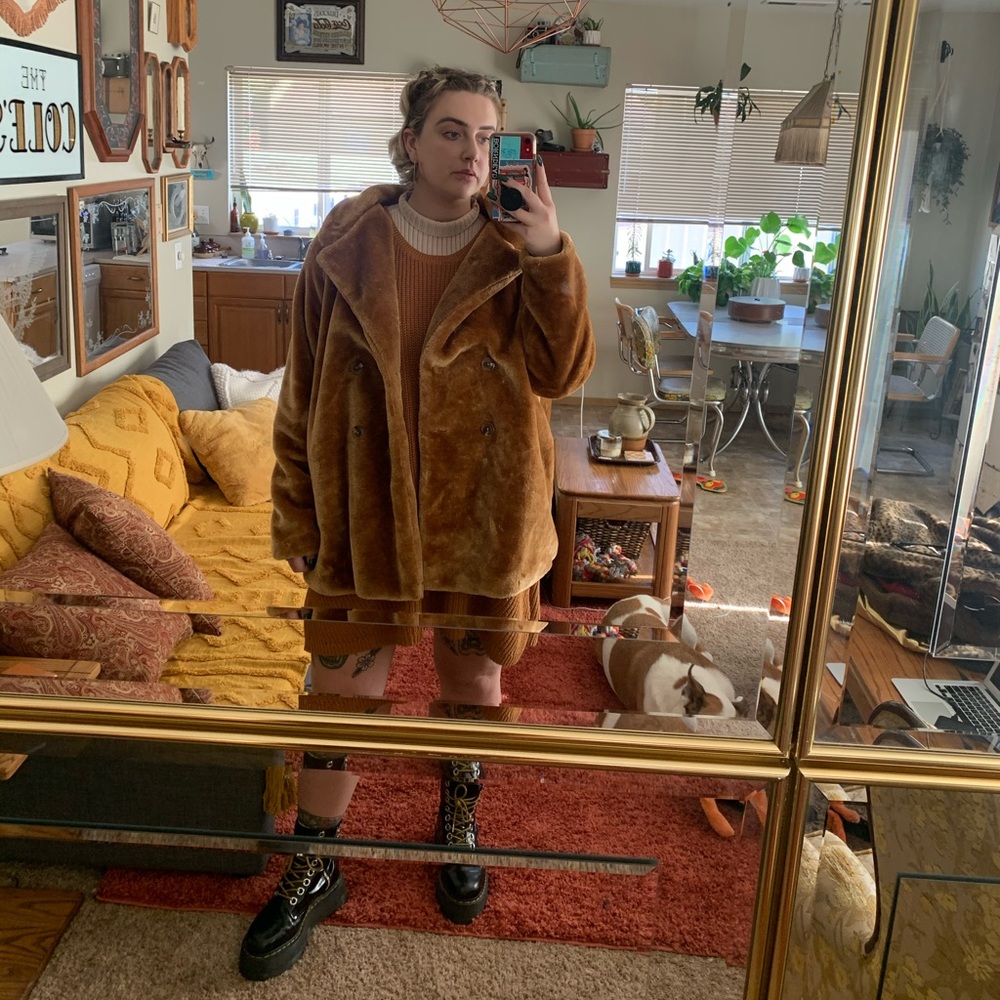 Faux Fur Coat
